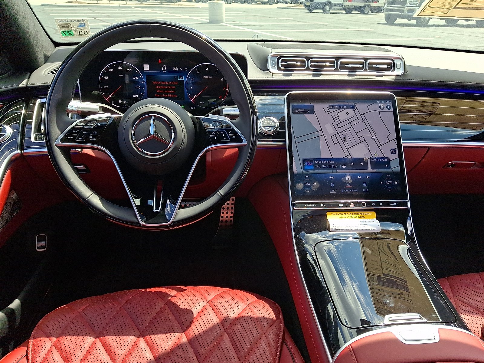New 2026 Obsidian Black Metallic Mercedes-Benz S 580 image 9