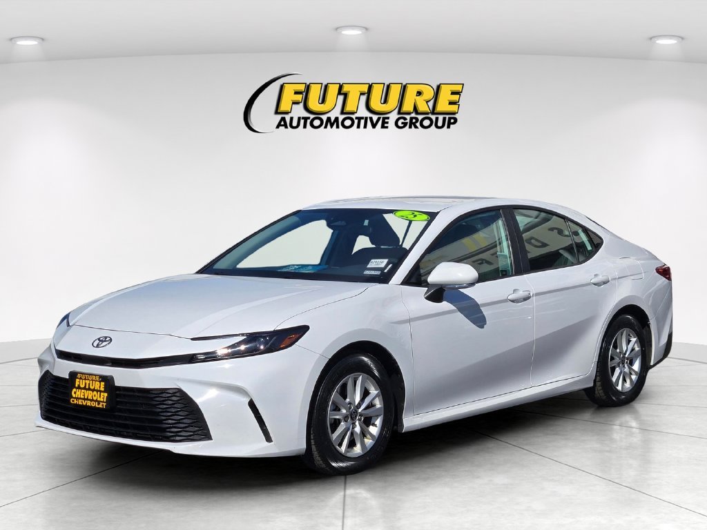 Used 2025 White Toyota LE image 8