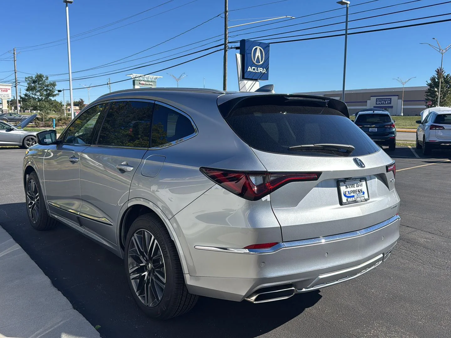 New 2026 Solar Silver Metallic Acura SH-AWD w/Advance image 6