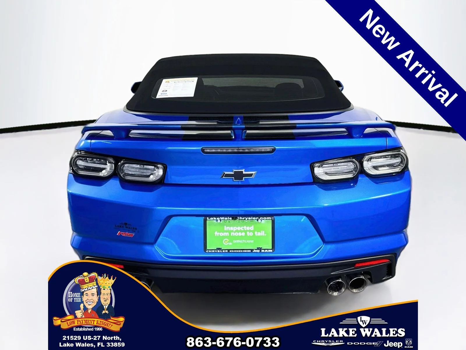 Used 2024 Blue Chevrolet LT1 image 6