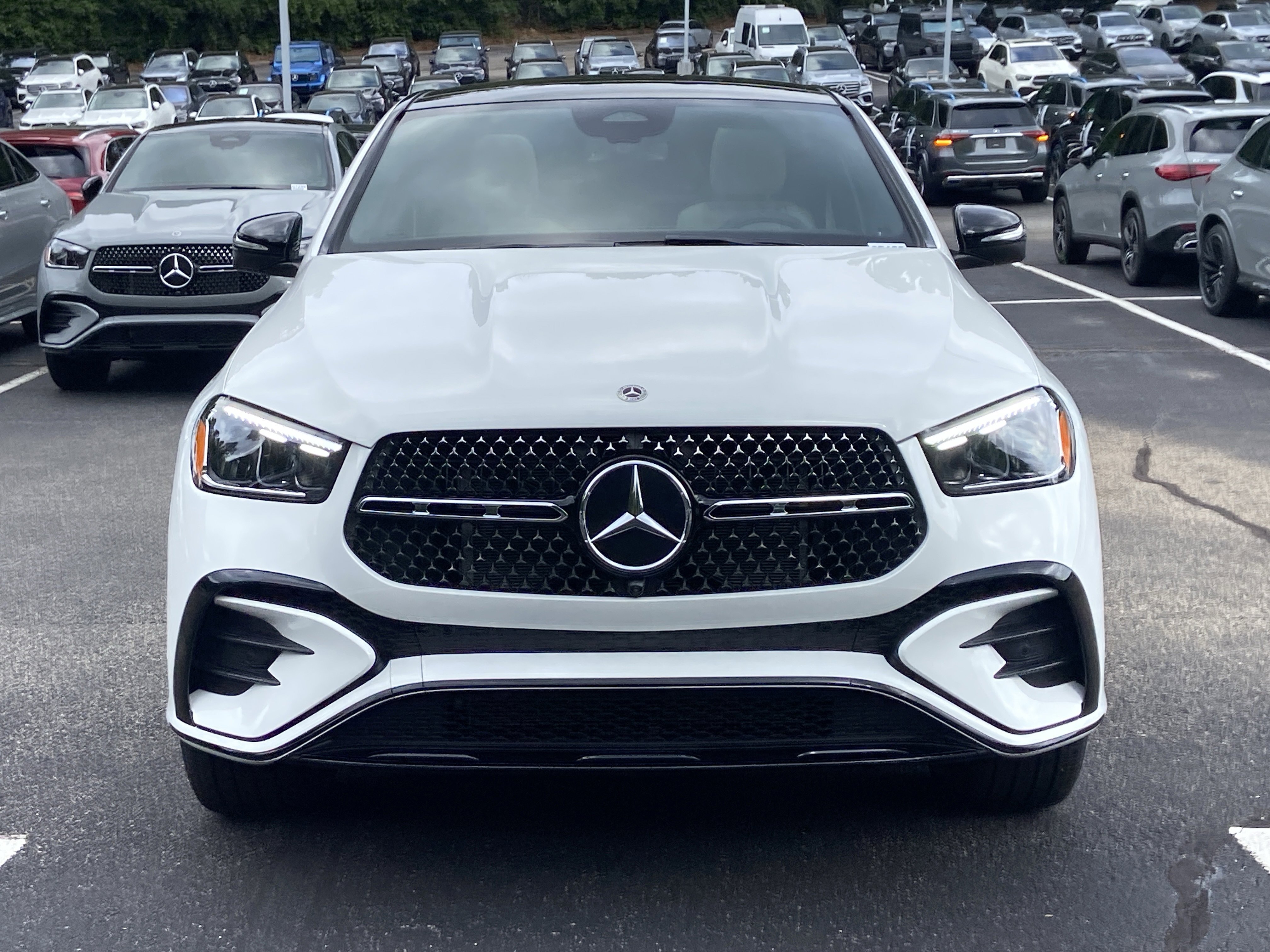 New 2026 Polar White Mercedes-Benz GLE 450 4MATIC® Coupe image 3