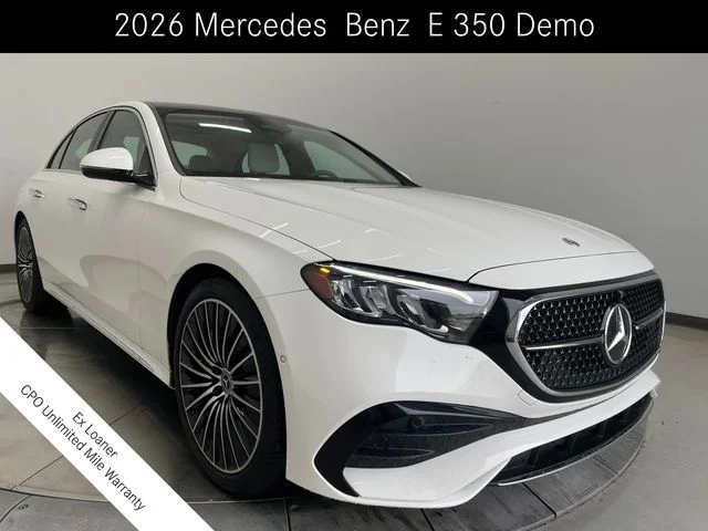 Certified Pre-Owned 2026 Mercedes-Benz E 350 With Navigation