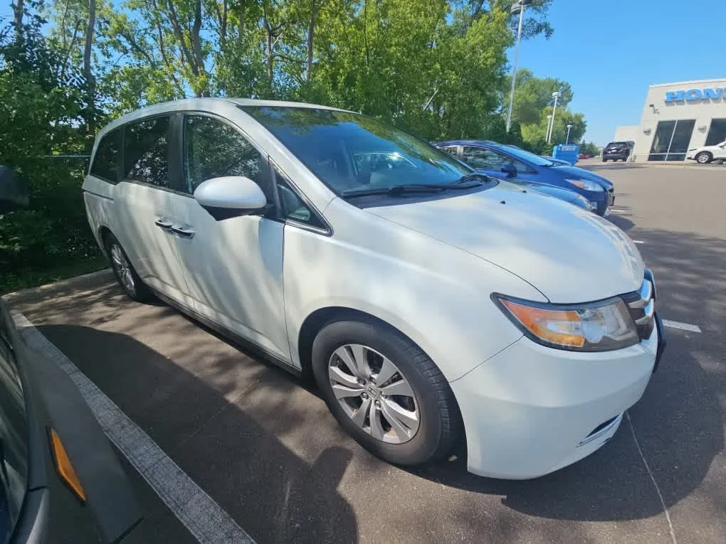 Used 2015 White Diamond Pearl Honda EX-L image 3