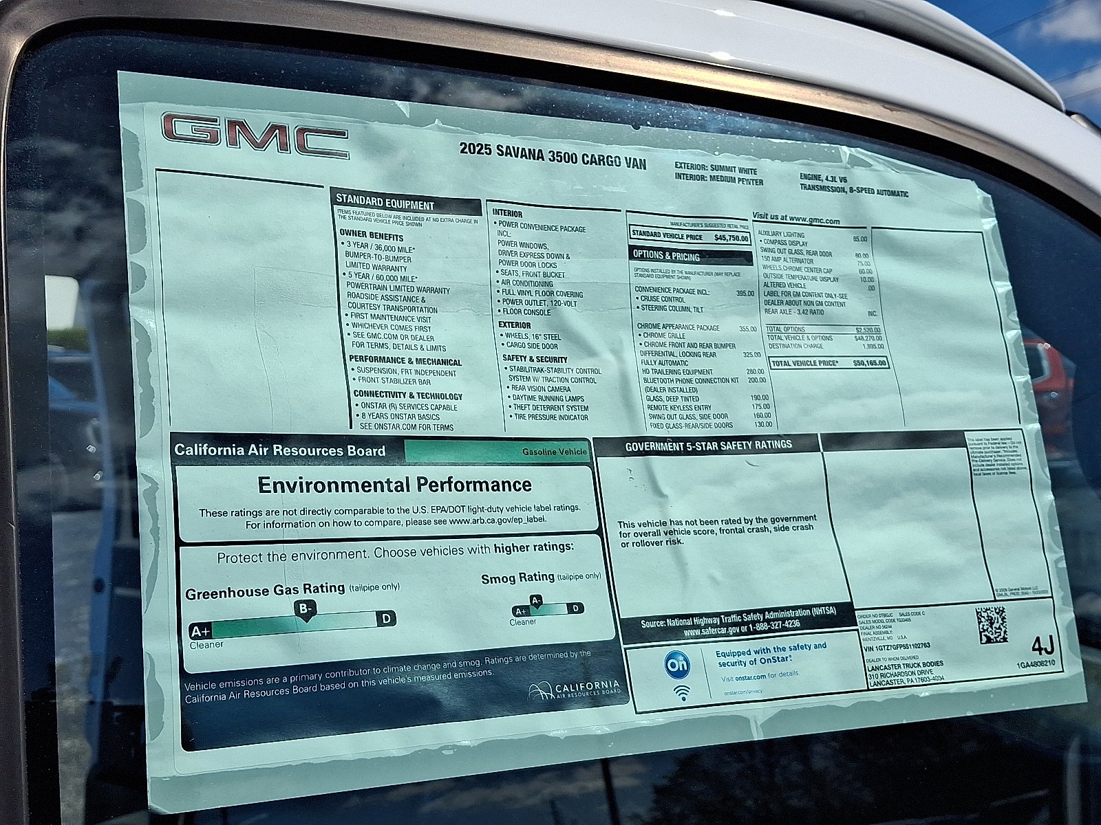 2025 GMC Savana Cargo Work Van - Photo 22