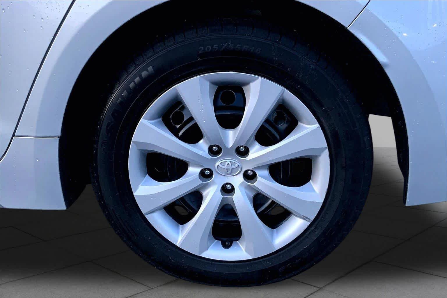 Used 2024 Classic Silver Metallic Toyota LE image 11