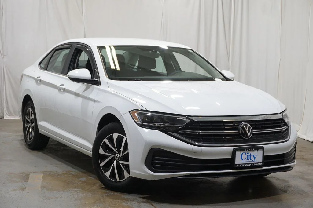 Certified 2023 Volkswagen Jetta S with VIN 3VW5M7BU6PM050179 for sale in Evanston, IL