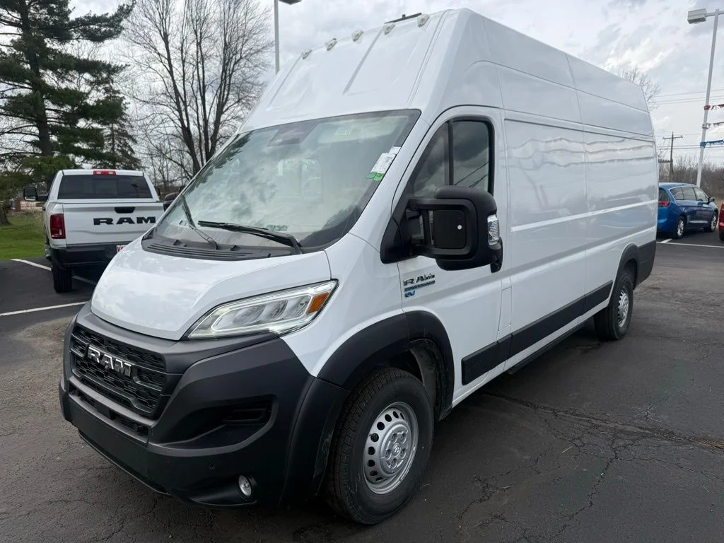 Used 2024 RAM ProMaster EV Delivery Van Base with VIN 3C6MRWAZ0RE123395 for sale in Bryan, OH