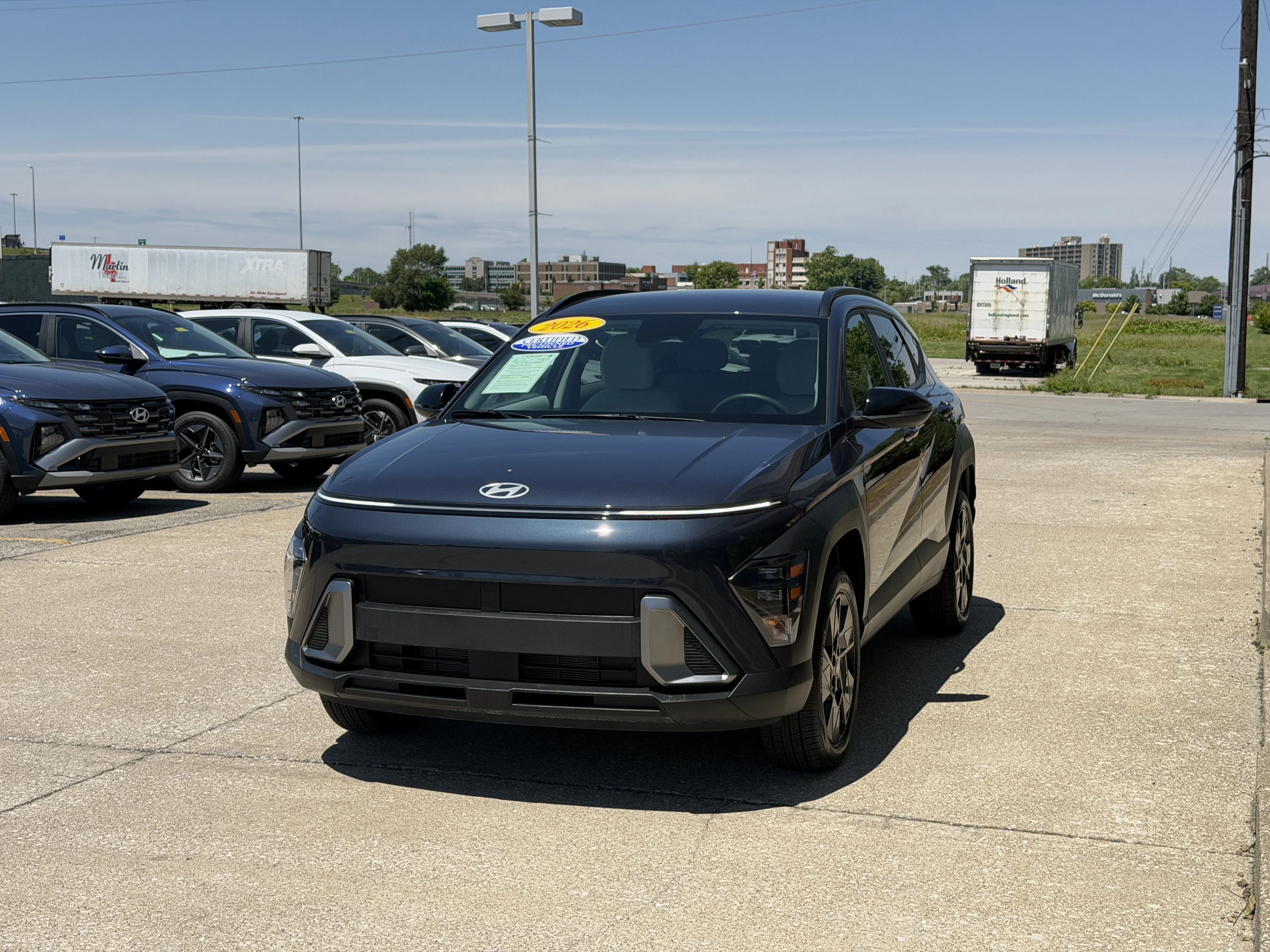 Used 2026 Denim Blue Pearl Hyundai SEL Sport image 15