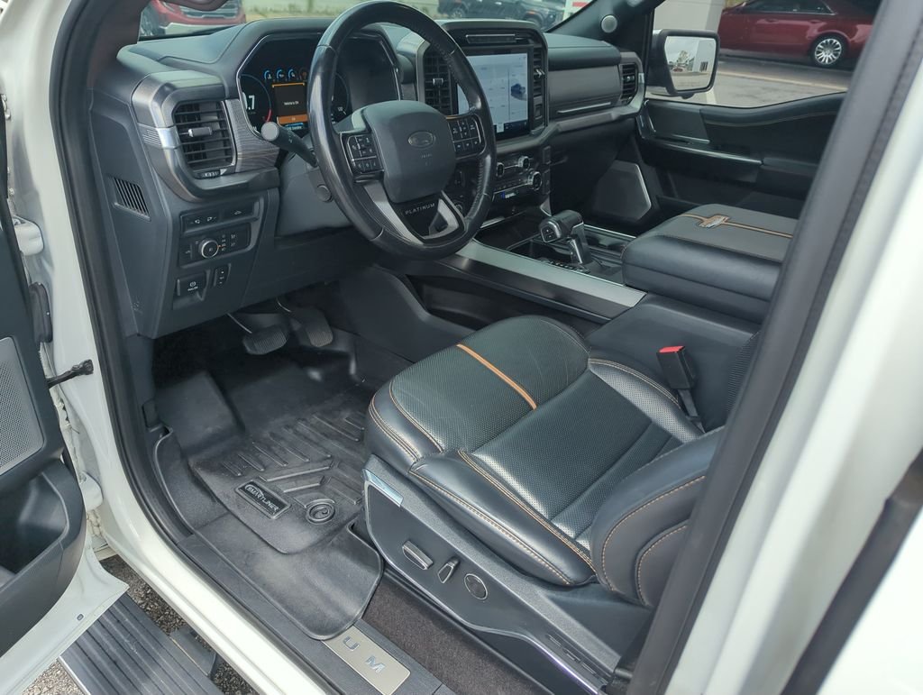 Used 2021 White Ford Platinum image 10