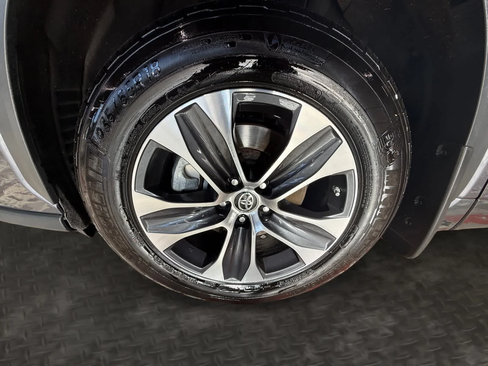 Used 2024 Magnetic Gray Metallic Toyota XLE image 9