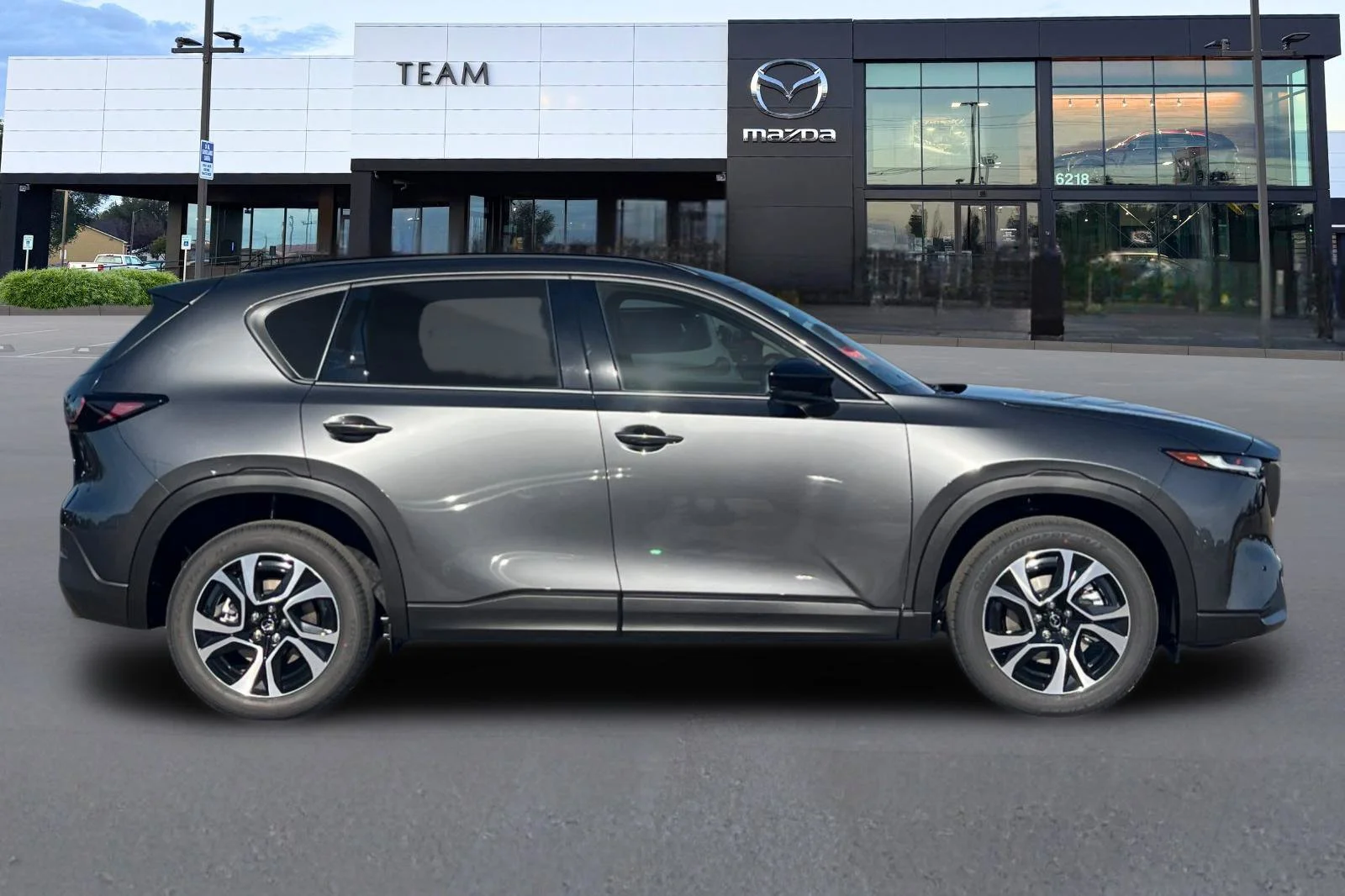 New 2026 Machine Gray Metallic Mazda 2.5 S Preferred AWD image 3