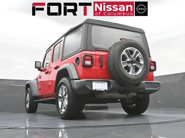 Used 2018 Red Jeep Unlimited Sport S image 35