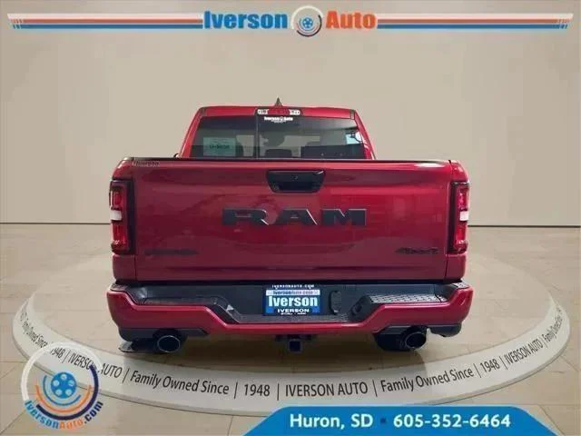 New 2026 Molten Red Pearl-Coat Exterior Paint RAM LARAMIE image 8