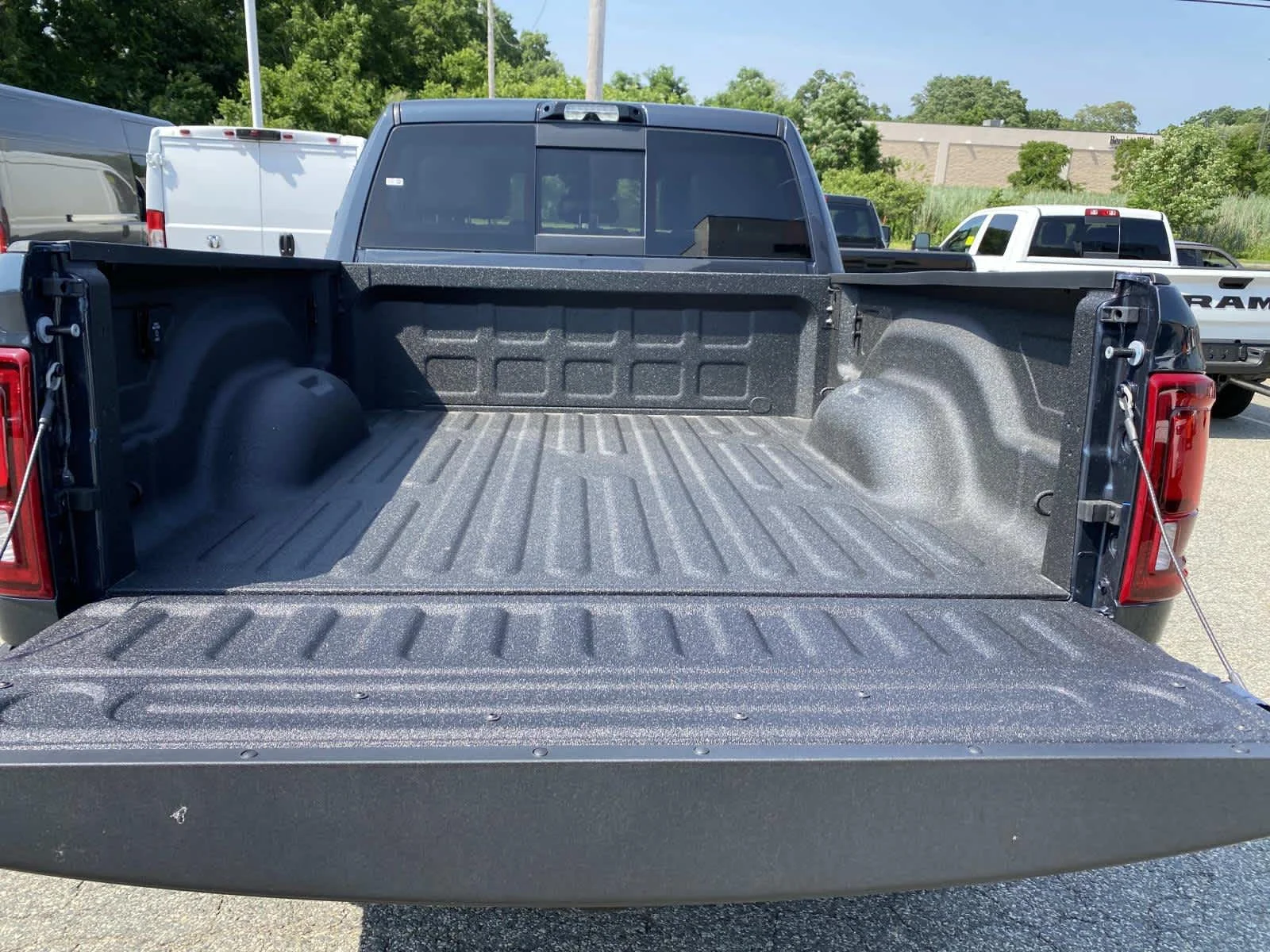 New 2026 Forged Blue Metallic Exterior Paint RAM Laramie image 5