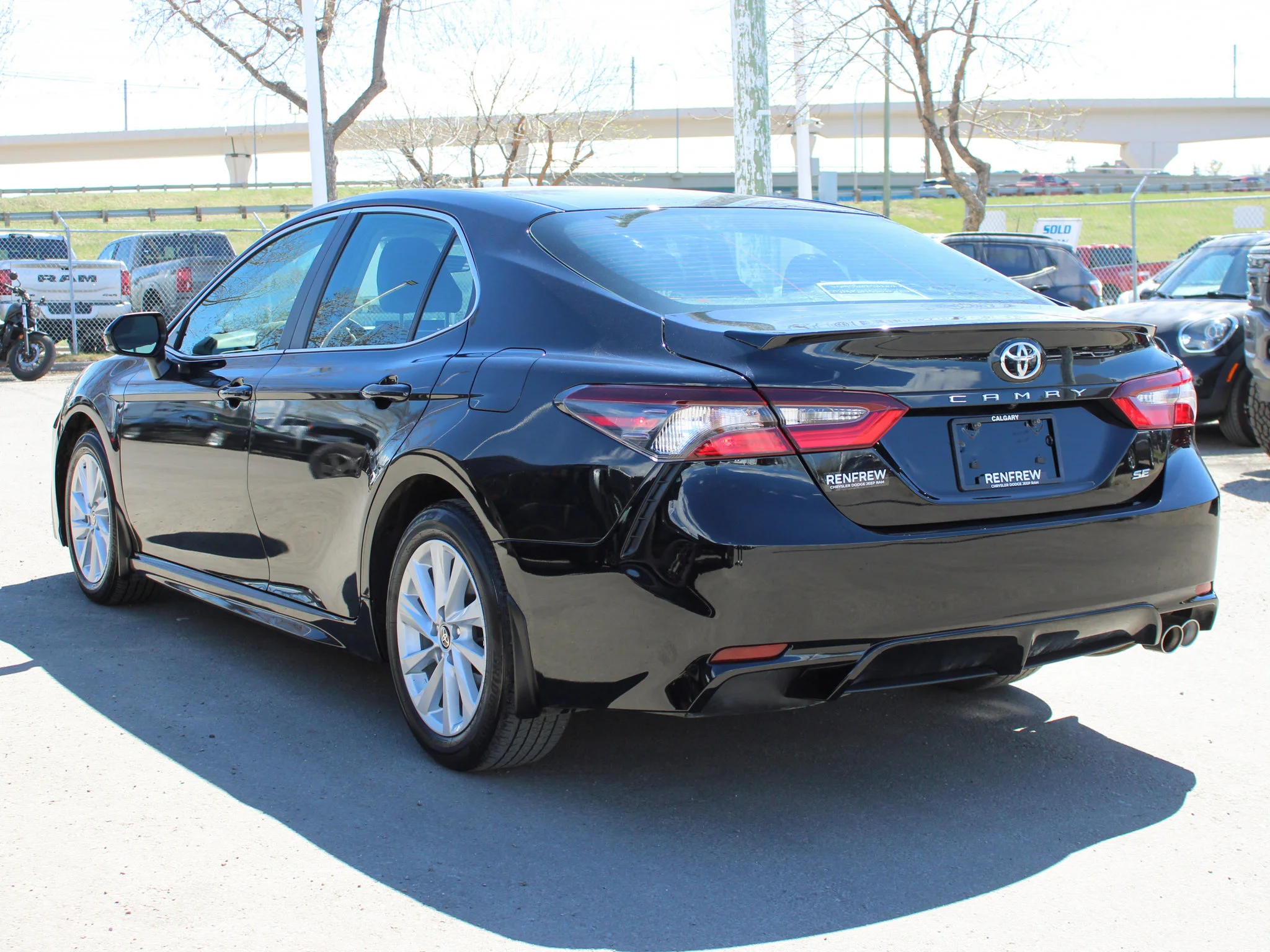 Certified Used 2023 Black Toyota SE * Heated Leather Seats | Apple CarPlay | Adaptive Cruise | Backup Camera image 13