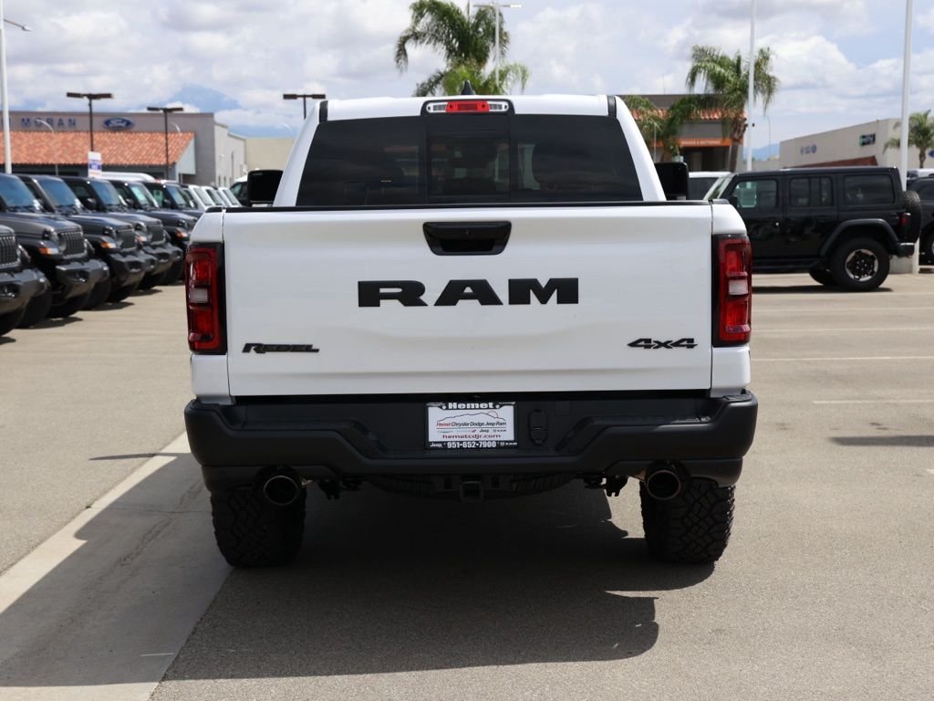 New 2026 Bright White Clear-Coat Exterior Paint RAM Rebel image 4