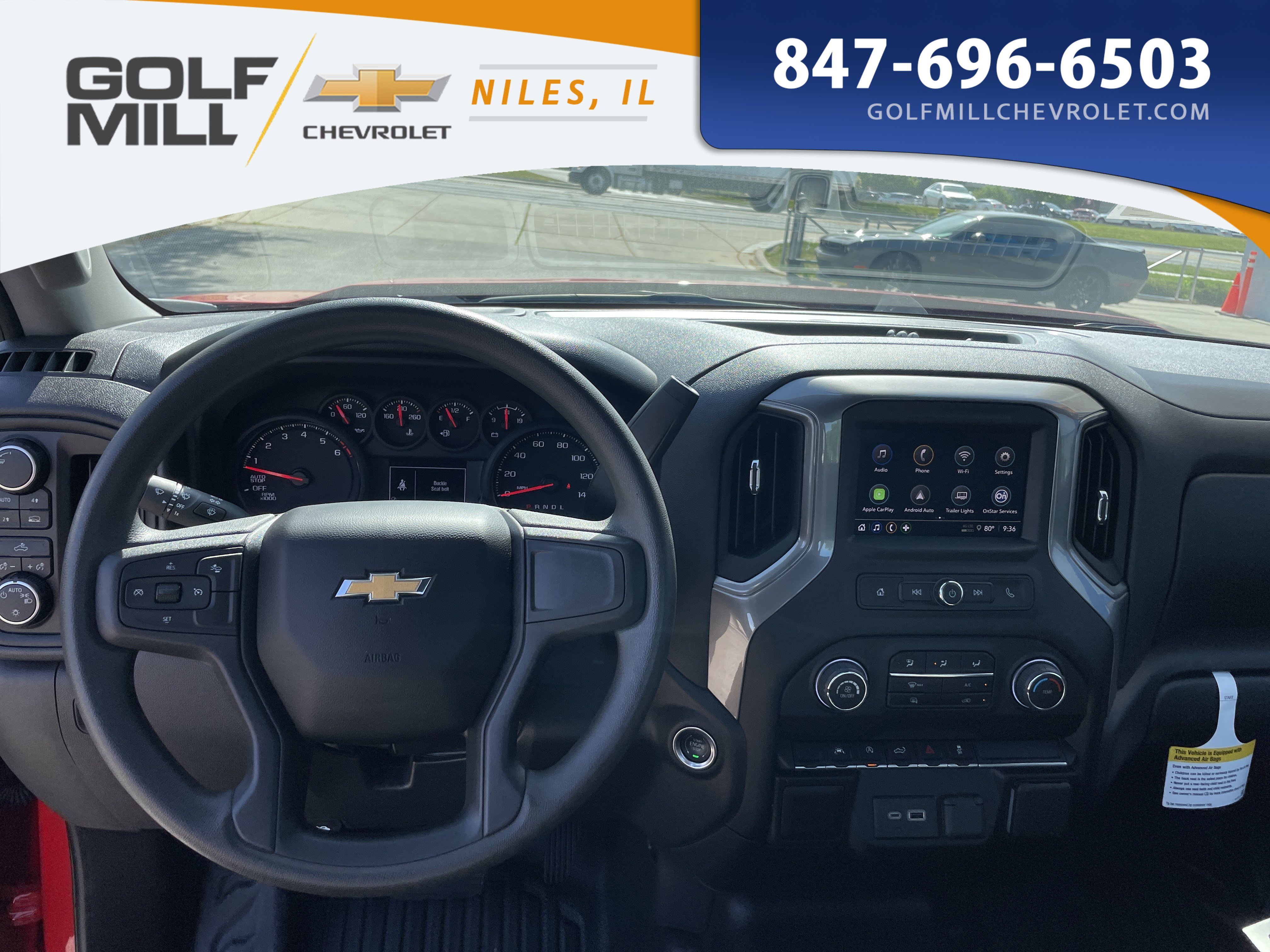 Used 2025 Red Hot Chevrolet Work Truck image 16