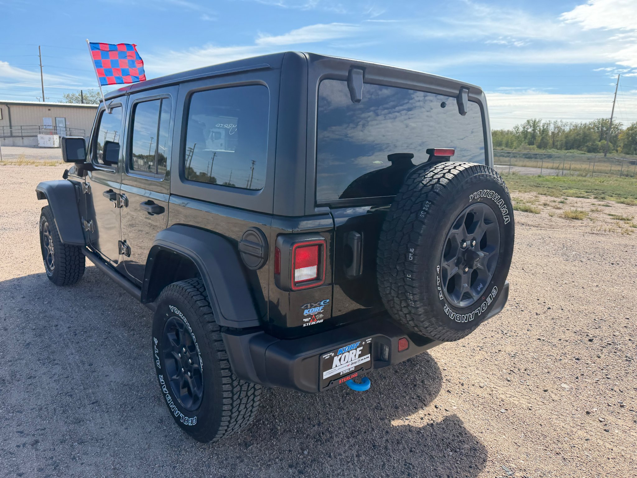 Used 2023 Black Clearcoat Jeep Willys image 7