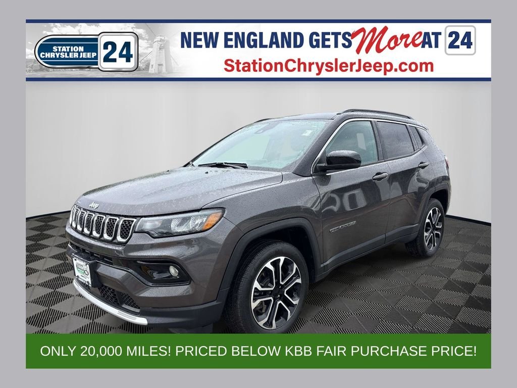 Used 2023 Gray Jeep Limited image 1