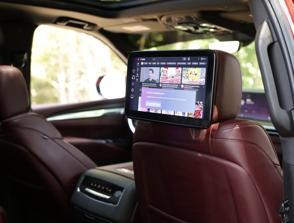 Used 2025 Radiant Red Tintcoat Cadillac Premium Luxury image 47