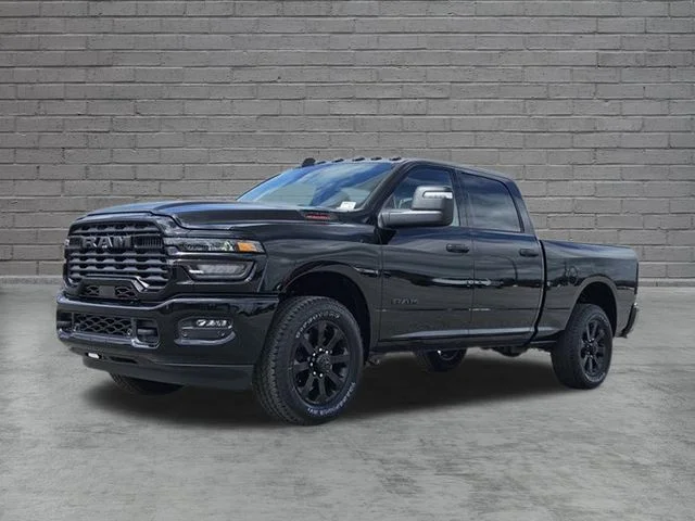 New 2026 Diamond Black Crystal Pearlcoat RAM Big Horn image 1