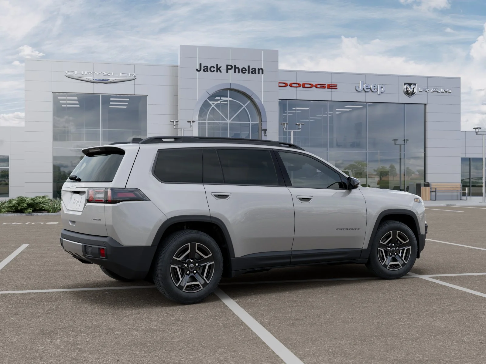 New 2026 Silver Zynith Clear-Coat Exterior Paint Jeep Laredo image 4