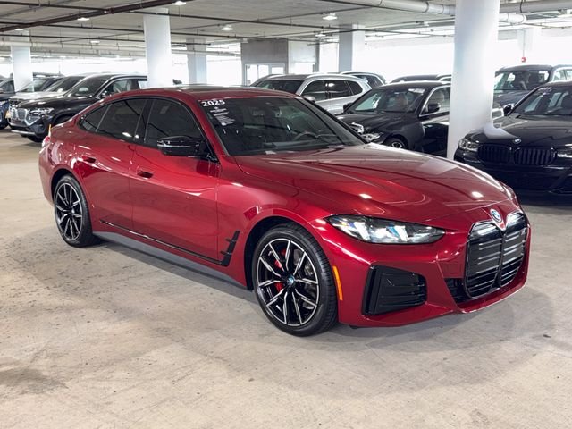 Certified 2025 BMW i4 M50 with VIN WBY33HD01SFU21253 for sale in Wesley Chapel, FL