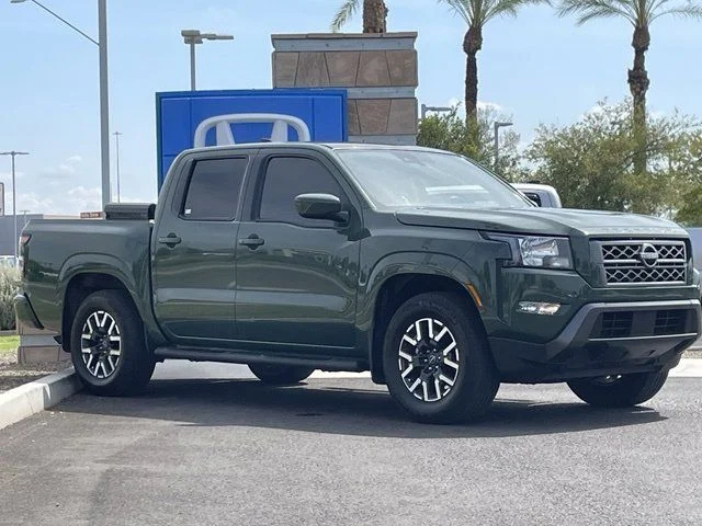 Used 2022 Tactical Green Metallic Nissan SV image 4
