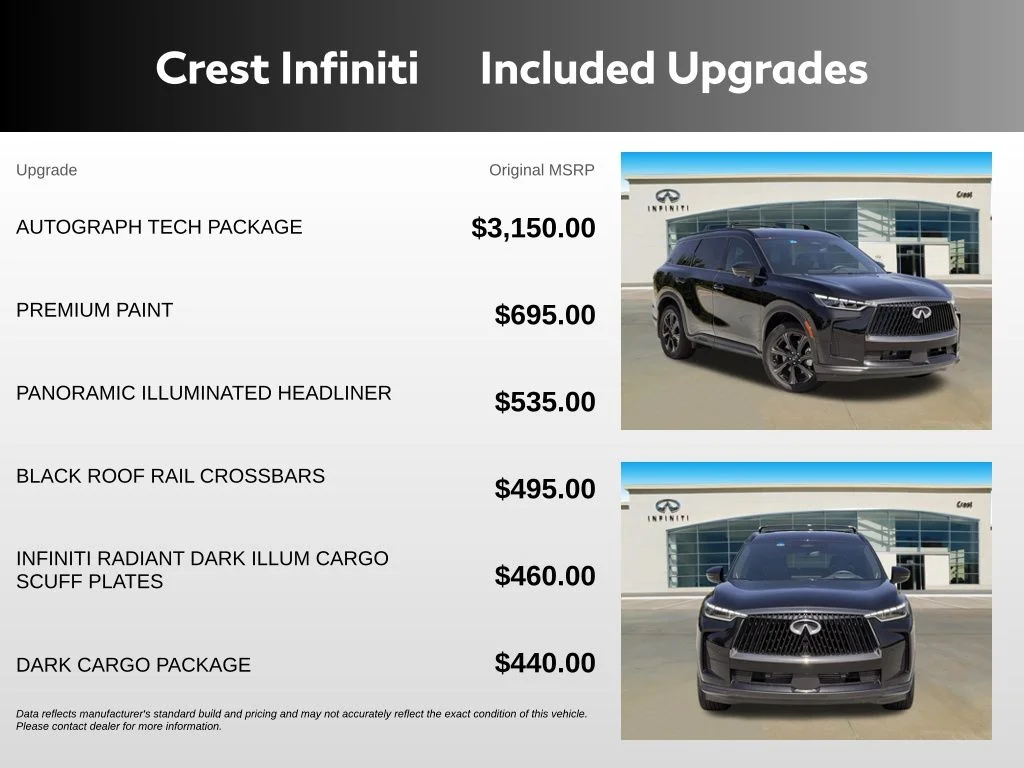 Certified Used 2026 Mineral Black INFINITI AUTOGRAPH image 5
