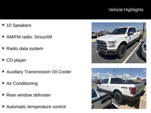 Used 2016 White Ford King Ranch image 15