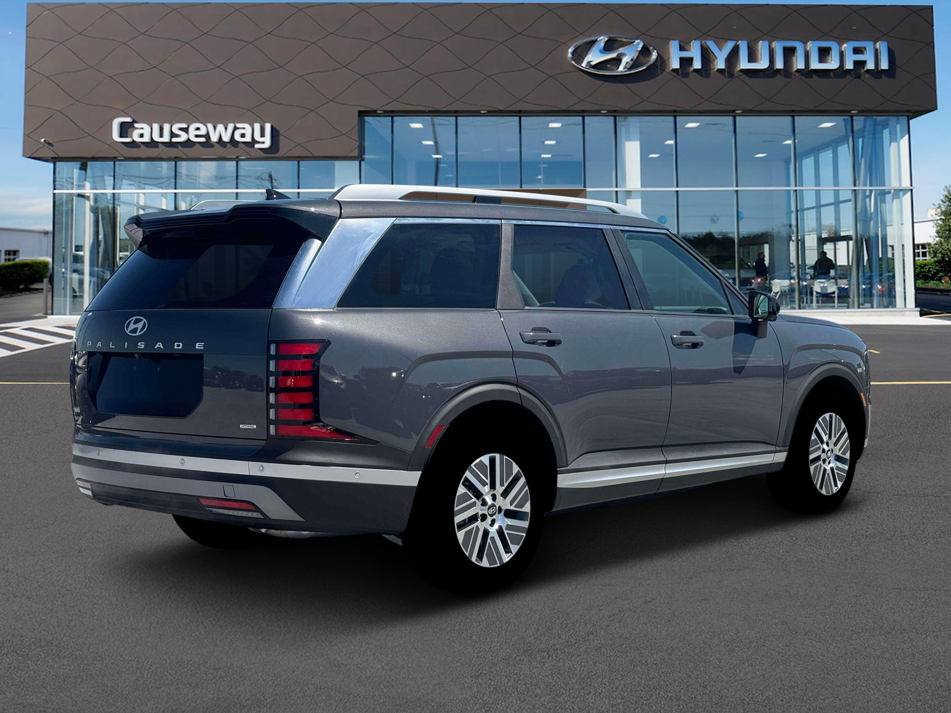 New 2026 Gray Hyundai SEL Premium 7P image 8