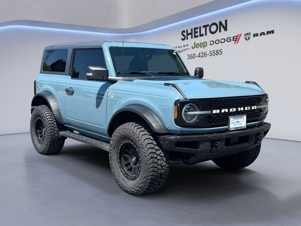Used 2022 Blue Ford Wildtrak image 8