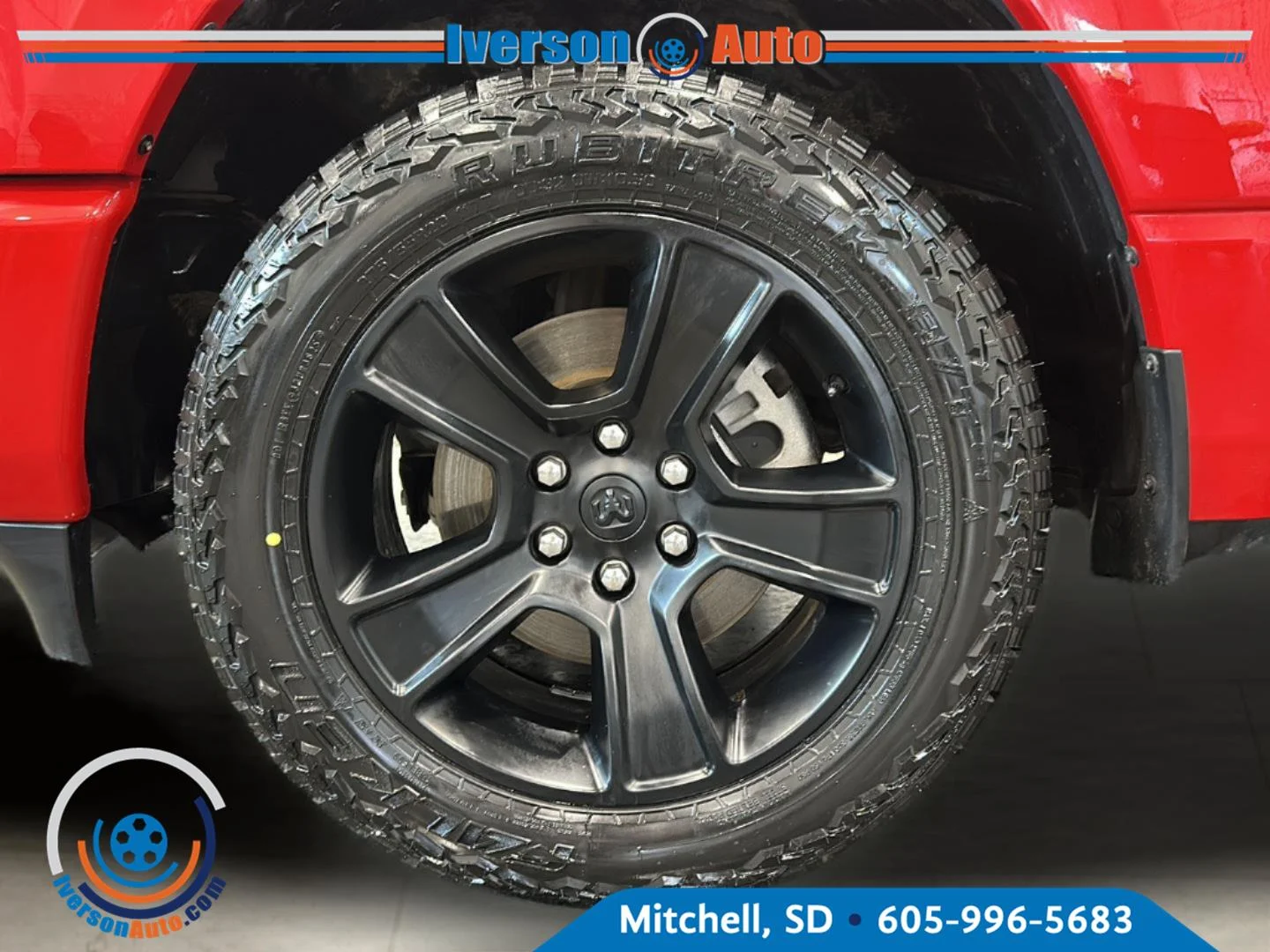 Used 2023 Flame Red Clearcoat Ram Big Horn image 9