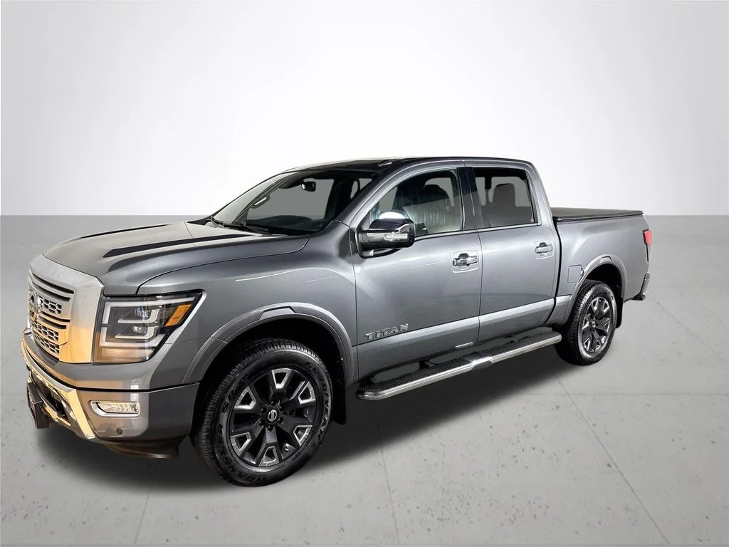 Used 2021 Gray Nissan Platinum Reserve image 2