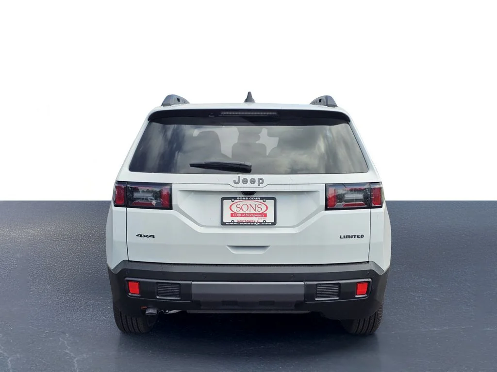 New 2026 Bright White Clear-Coat Exterior Paint Jeep Limited image 11