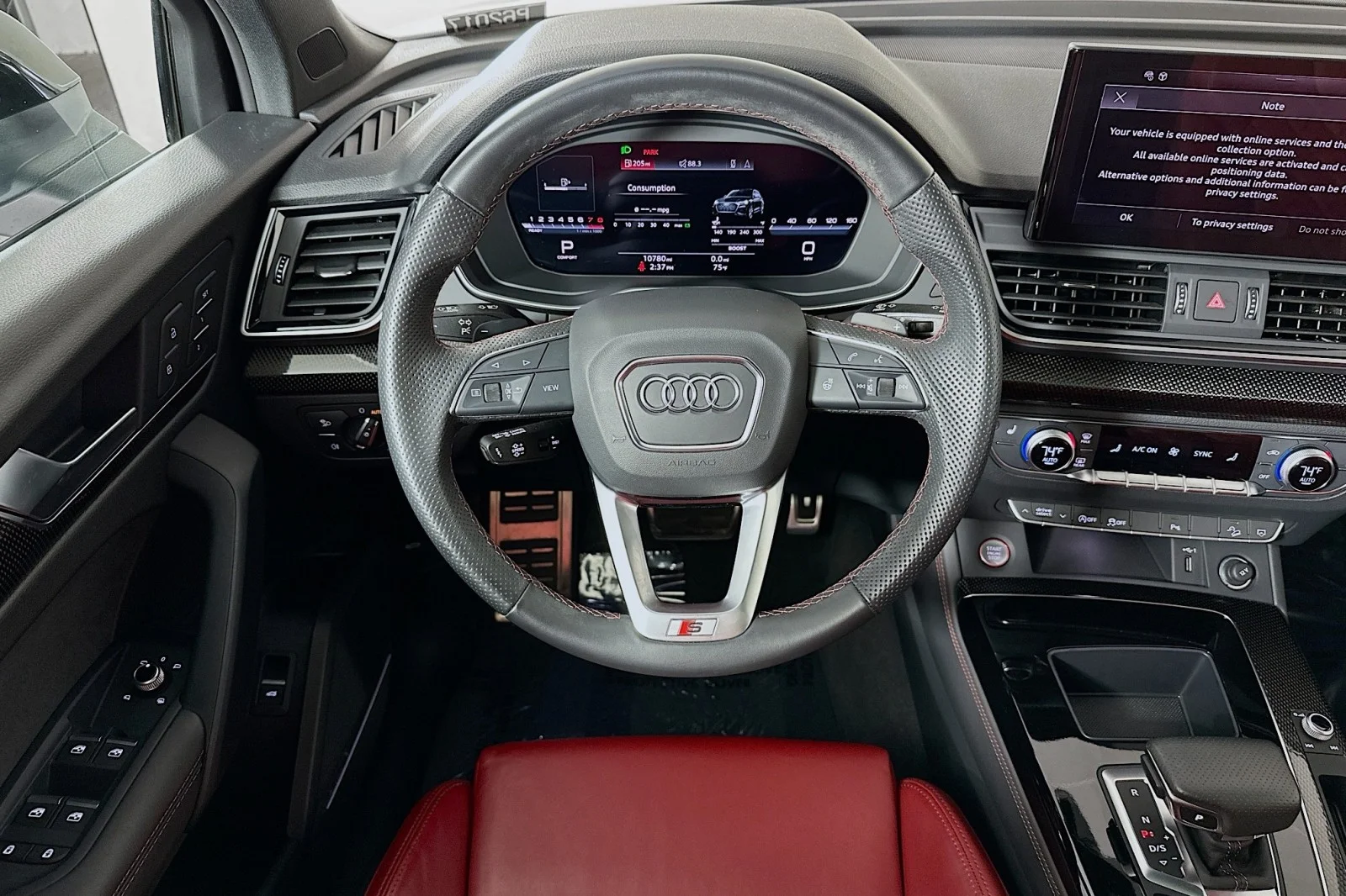 Used 2024 Glacier White Metallic Audi Premium Plus image 5