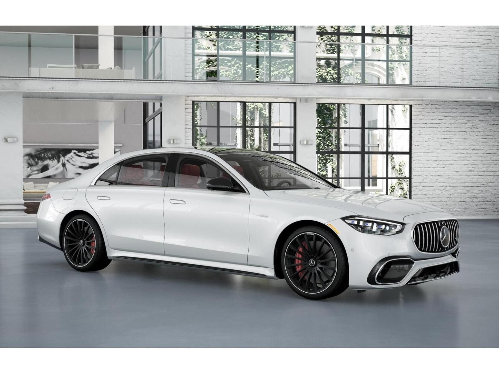New 2026 MANUFAKTUR Moonlight White Metallic Mercedes-Benz S 63 E AMG® image 14