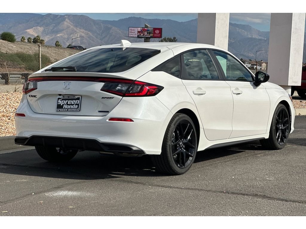 New 2026 Platinum White Pearl Honda Sport image 4