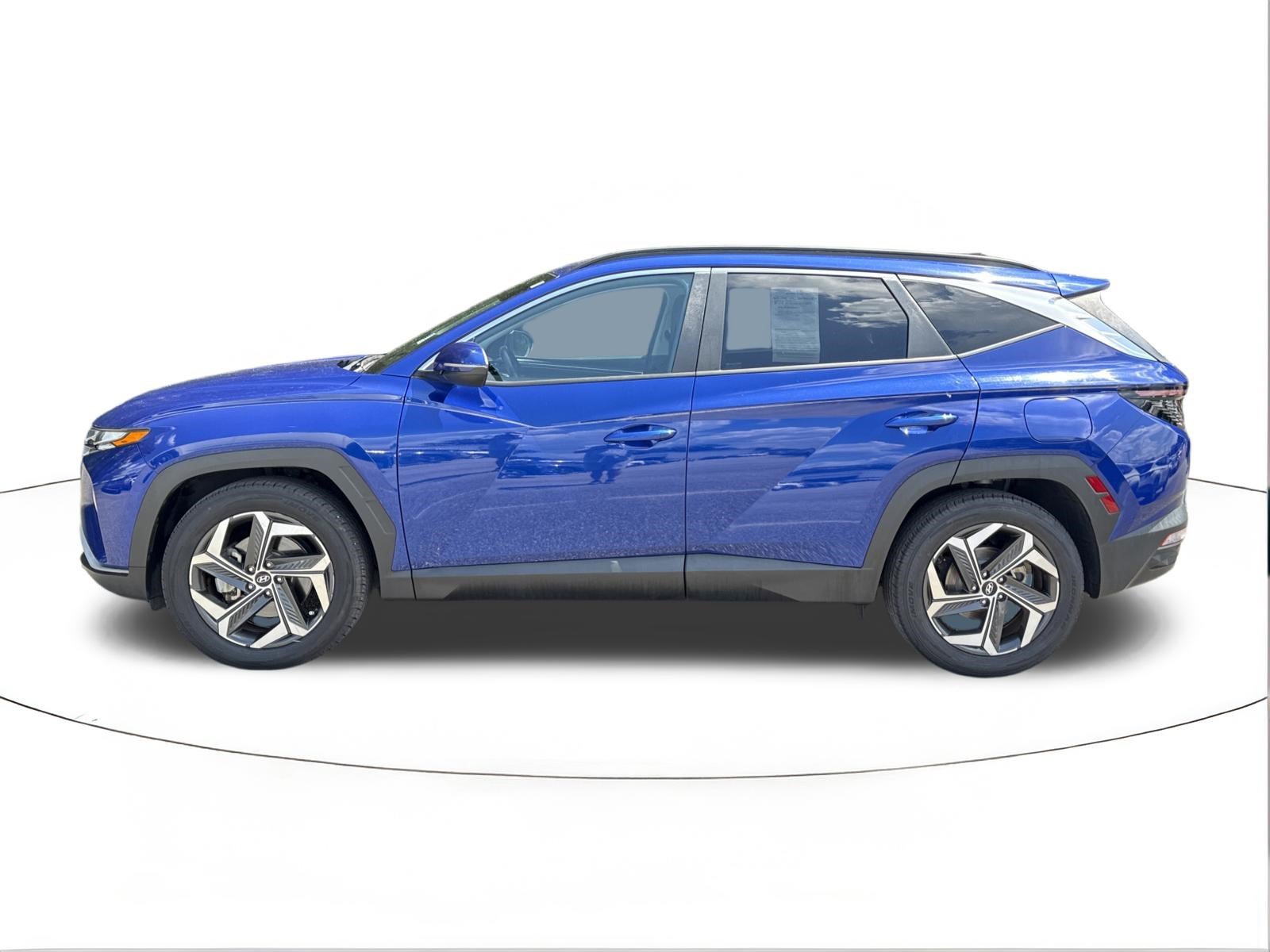 Certified Used 2023 Intense Blue Hyundai SEL image 6