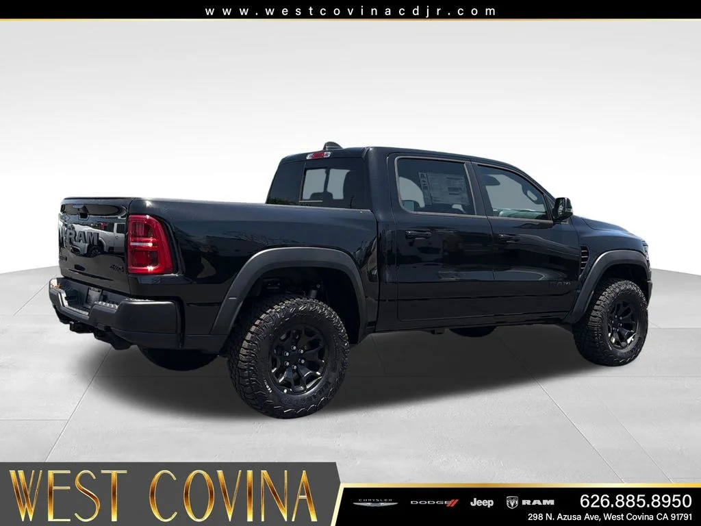 New 2026 Diamond Black Crystal Pearl-Coat Exterior Paint RAM RHO image 5