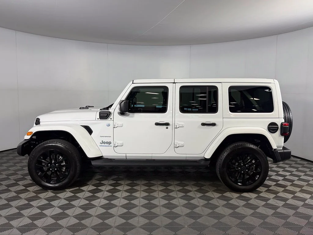 Certified Used 2024 White Jeep Sahara 4xe image 10