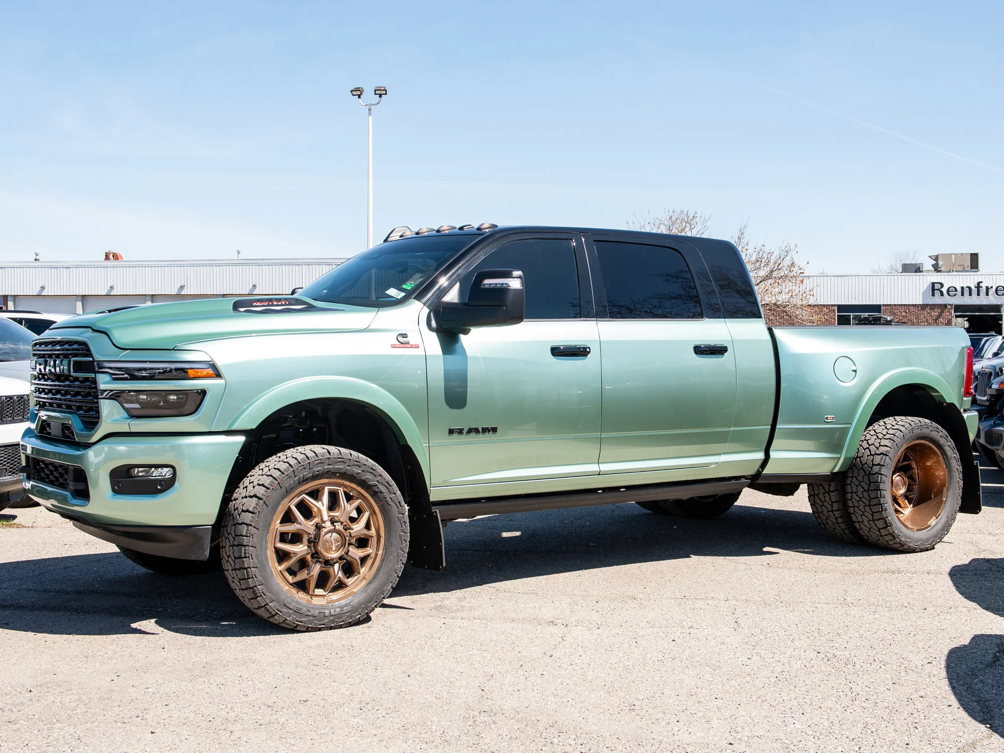 Used 2026 Black RAM Limited*, Custom Wrap, 2 Inch Lift, 35 Inch Tires, 22 Inch Wheels, image 4