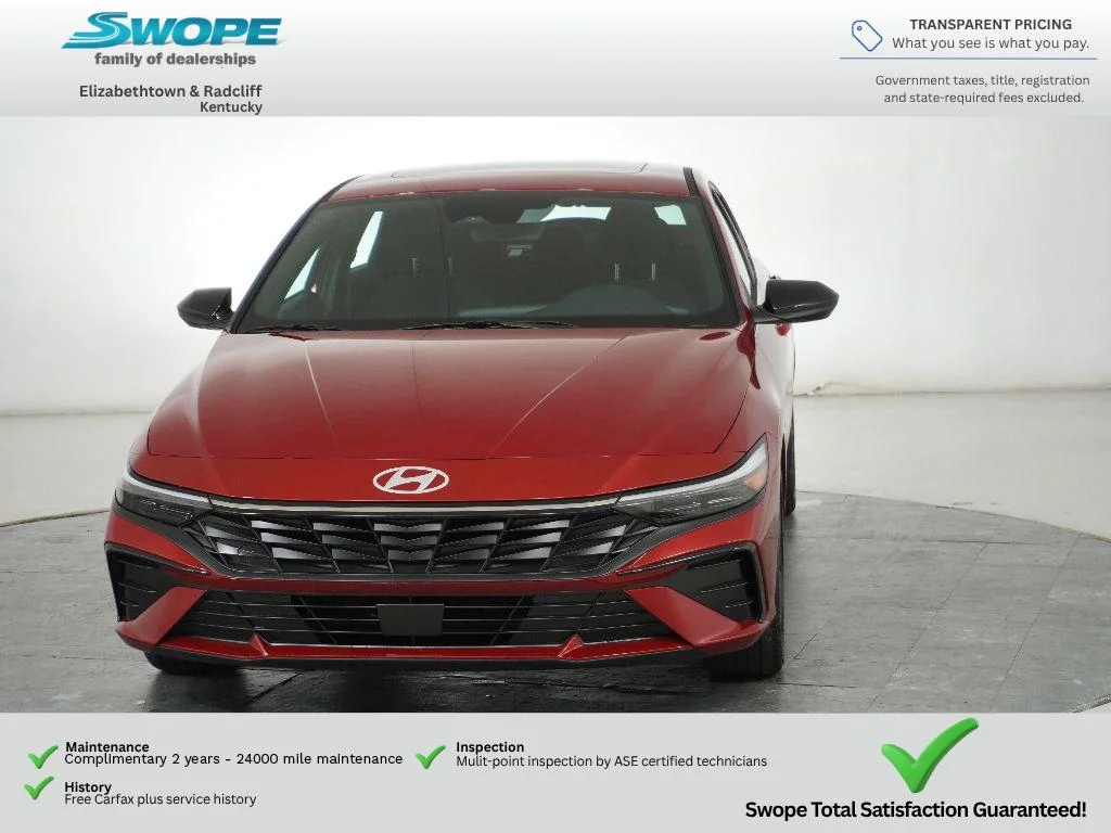 New 2026 Ultimate Red Hyundai SEL Sport Premium image 8