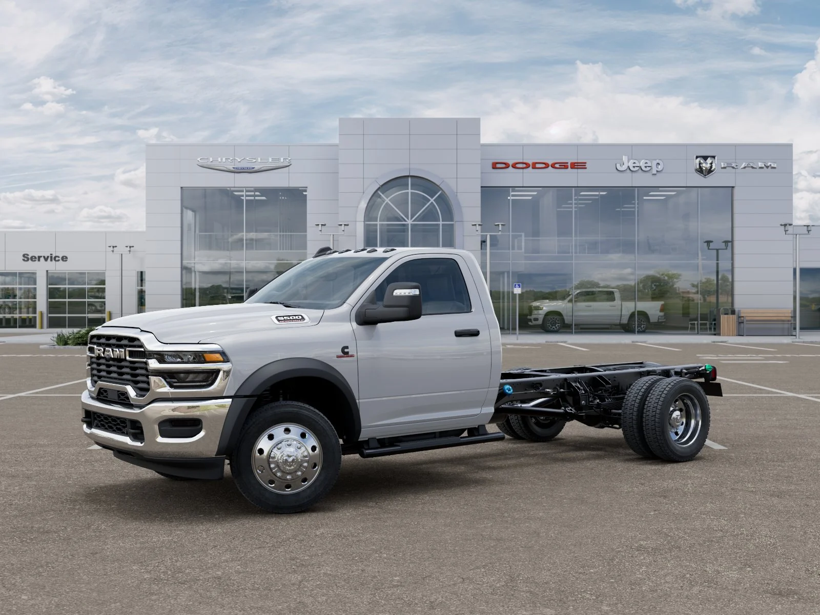 New 2026 Bright White Clear-Coat Exterior Paint RAM Tradesman image 26