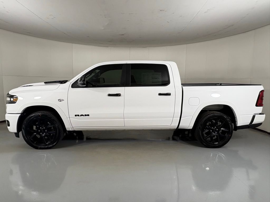 New 2026 Bright White Clear-Coat Exterior Paint RAM Laramie image 5