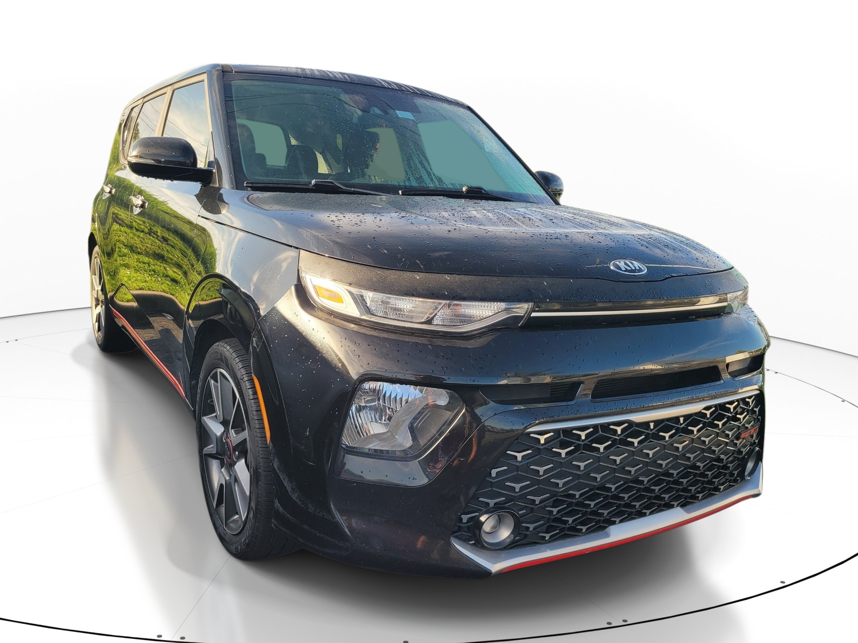 Used 2020 Cherry Black Kia GT-Line image 1