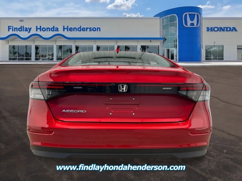 New 2026 Radiant Red Metallic Honda LX image 4