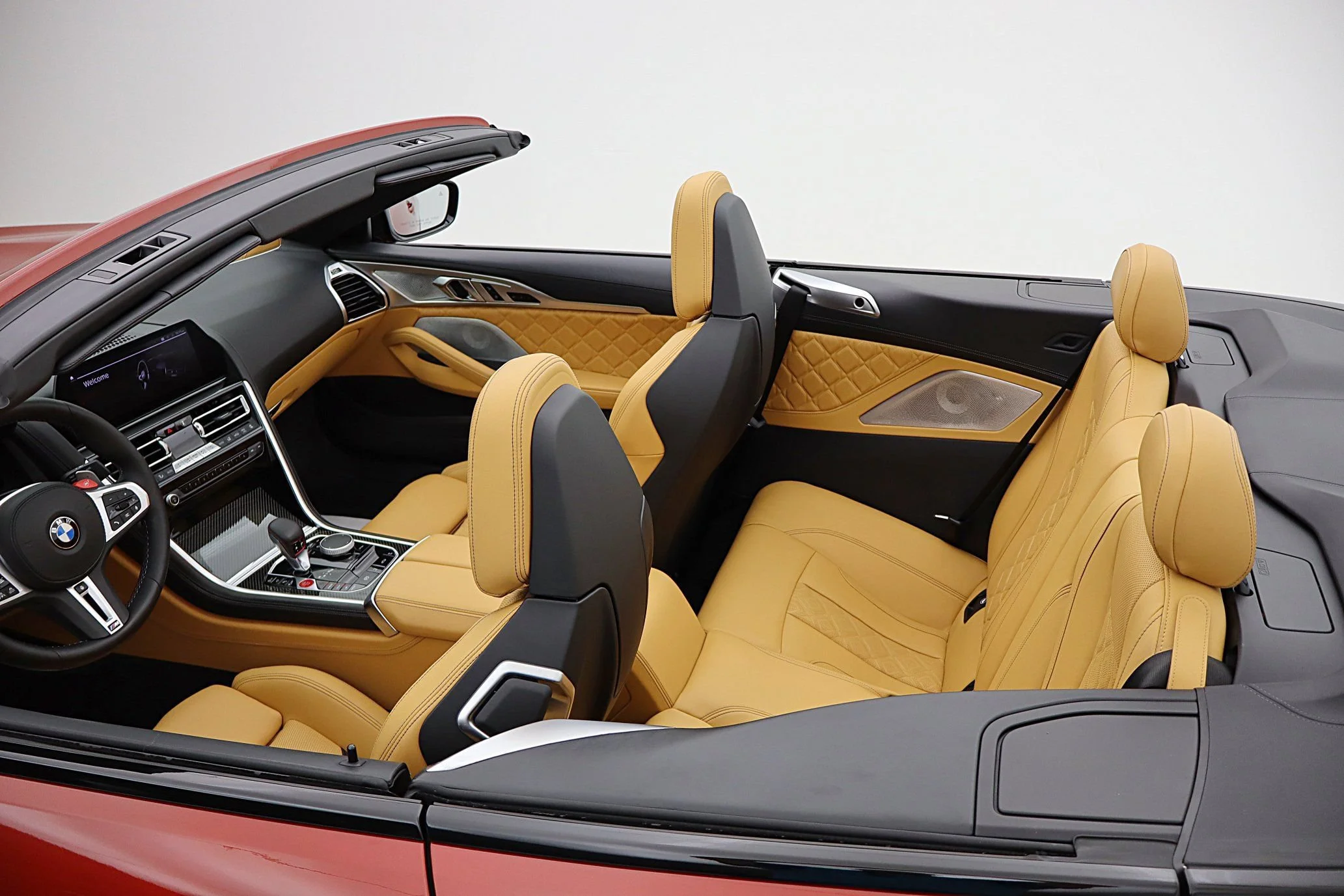 Used 2020 Motegi Red Metallic BMW Convertible image 47