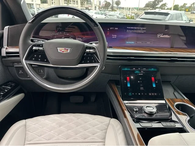 New 2026 Vibrant White Tricoat Cadillac Platinum Sport image 24