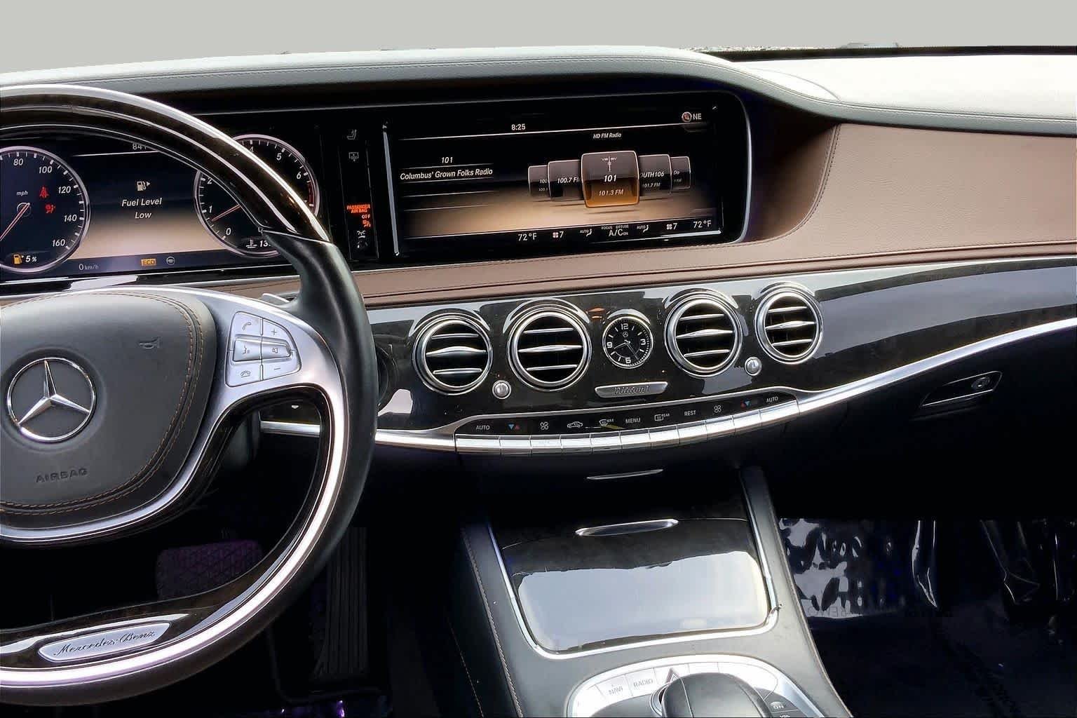 Used 2014 designo Mocha Black Mercedes-Benz S 550 image 7